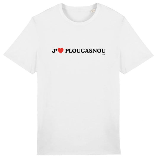 T-shirt Unisexe épais : Plouganiste et fier de l'être - face_0