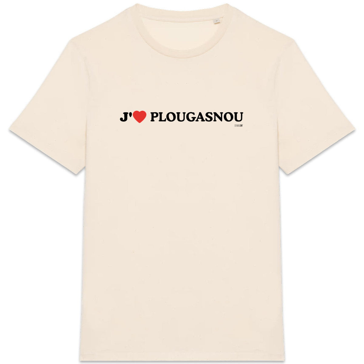 T-shirt Unisexe épais : Plouganiste et fier de l'être - face_4