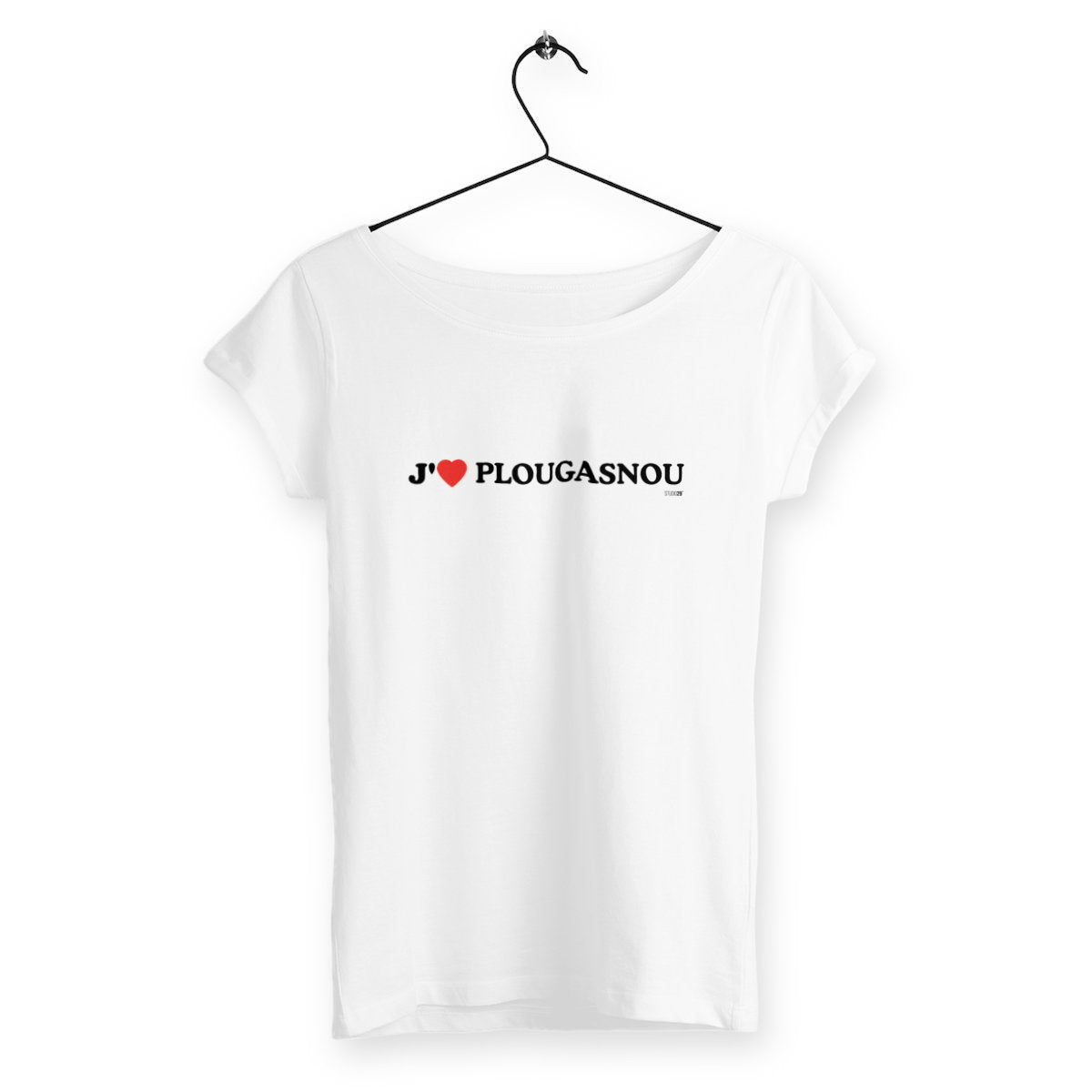 Femme Slub / J'aime Plougasnou - face_blanc