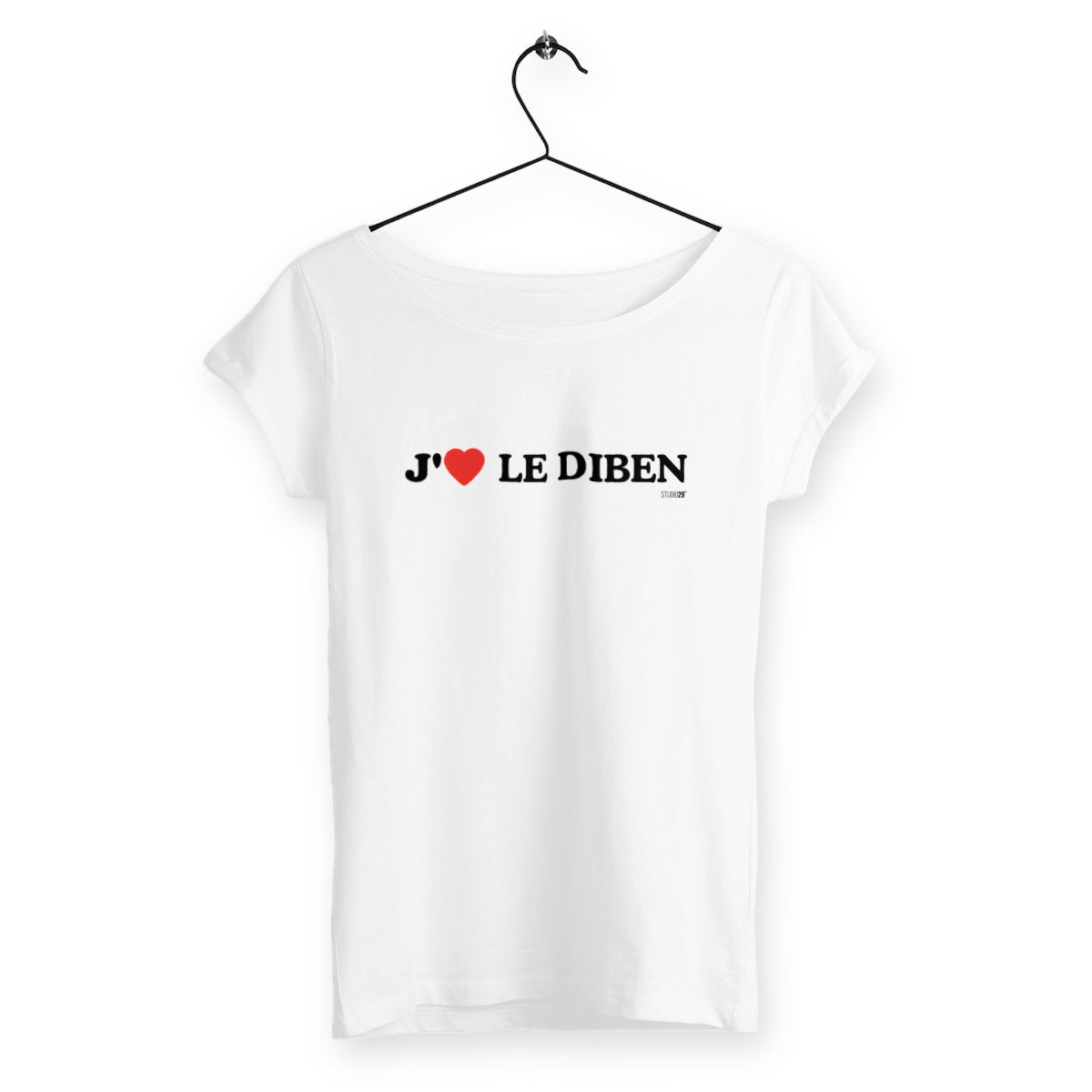 Femme Slub / Le Diben - face_blanc