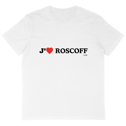 T-shirt Homme Oversized / J’aime Roscoff - face_blanc