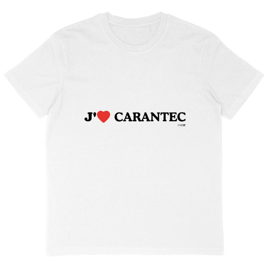 T-shirt Homme Oversized / j'aime Carantec - face_blanc