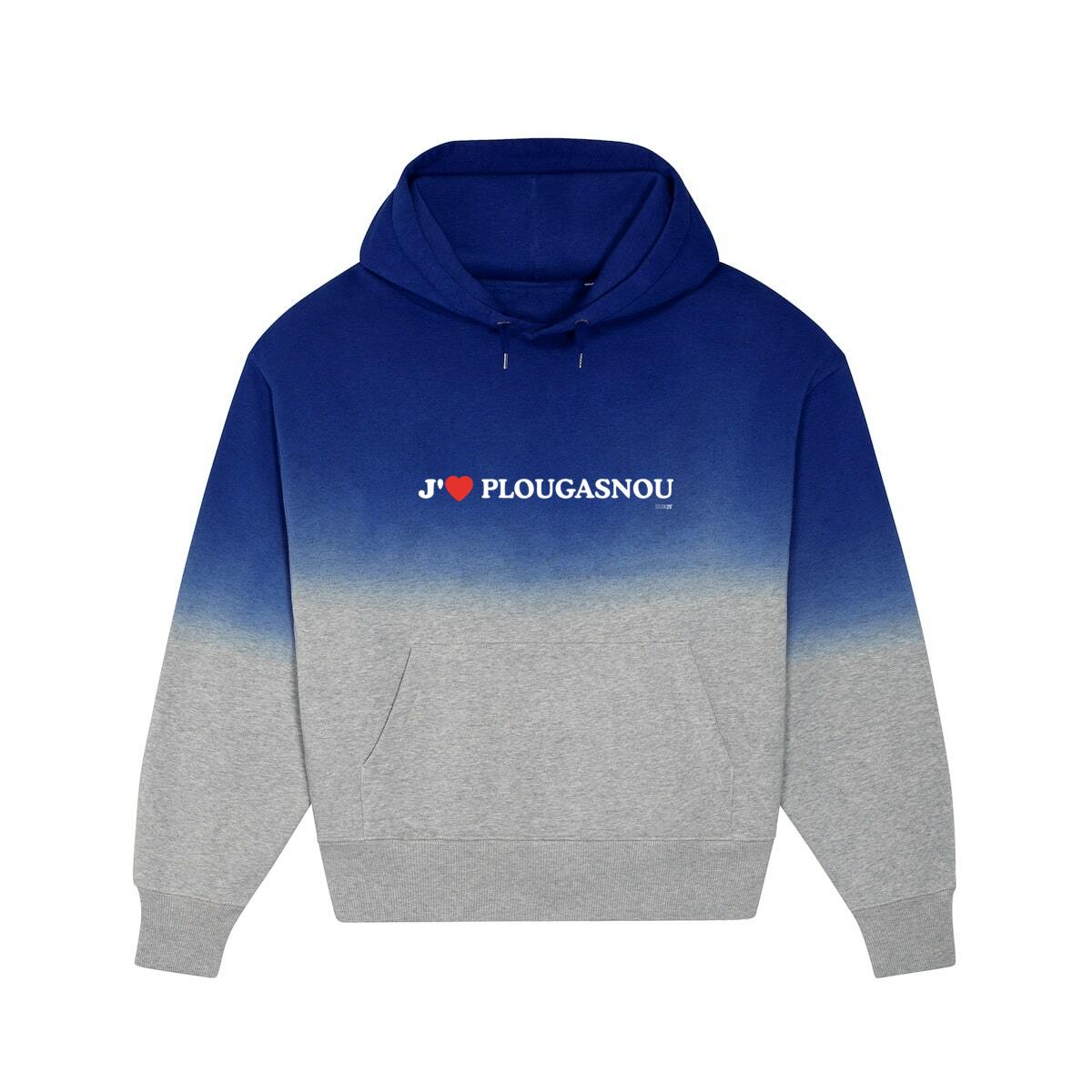 J'aime Plougasnou Oversize unisex - face_bleu