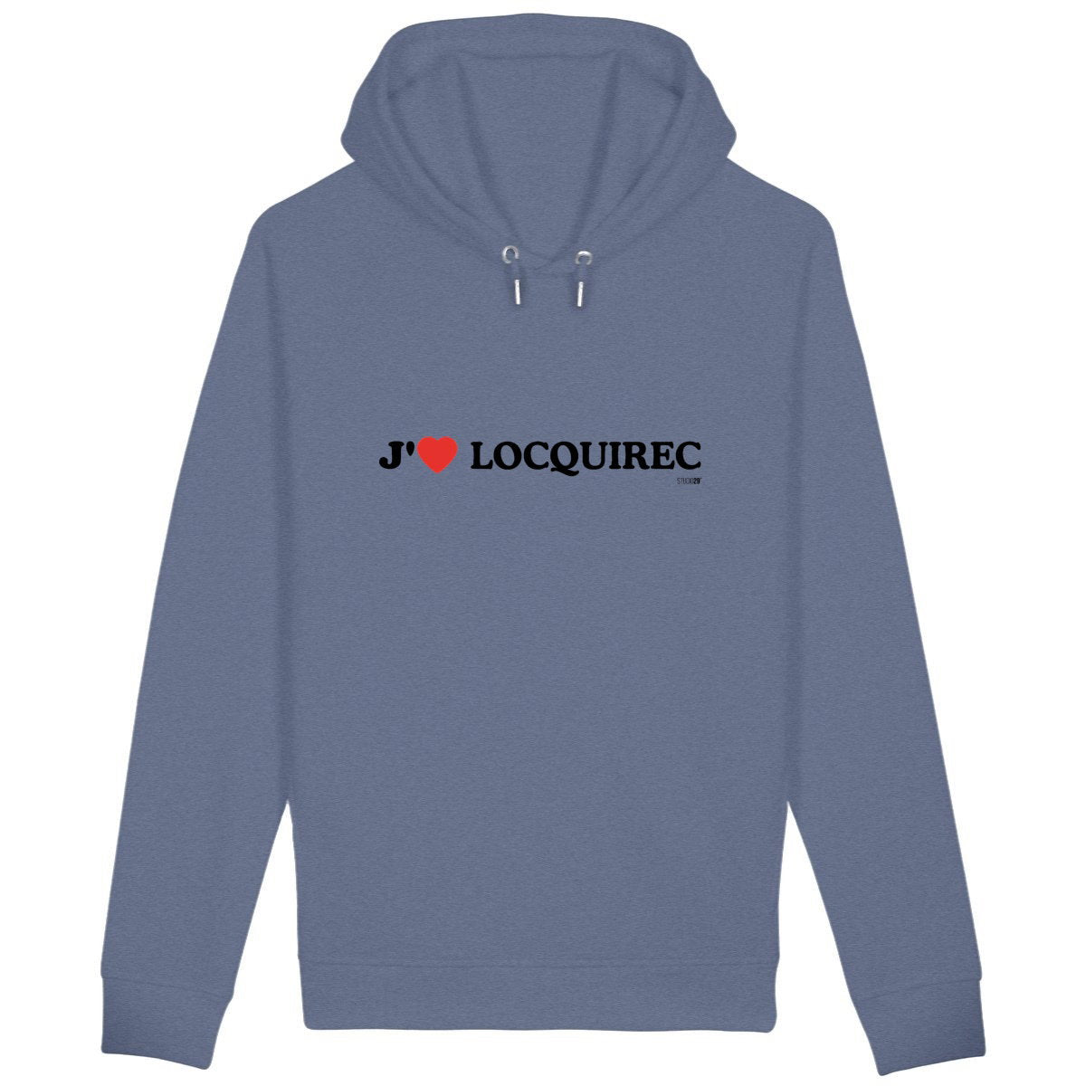 Coton organique / J'aime Locquirec - face_bleuindigo