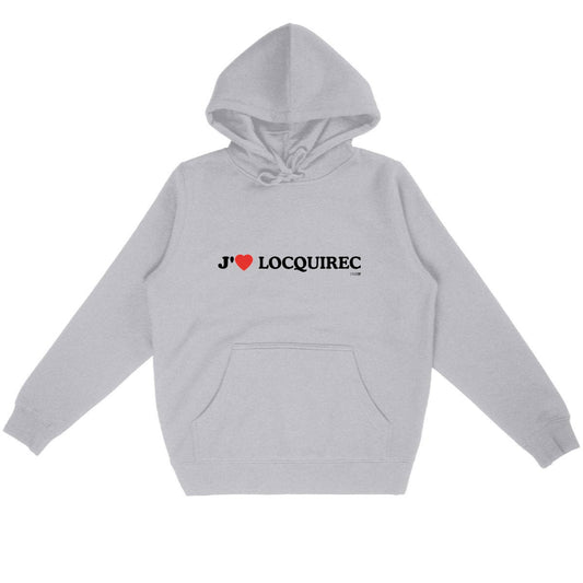 Sweat léger coton bio / J'aime Locquirec - face_gris