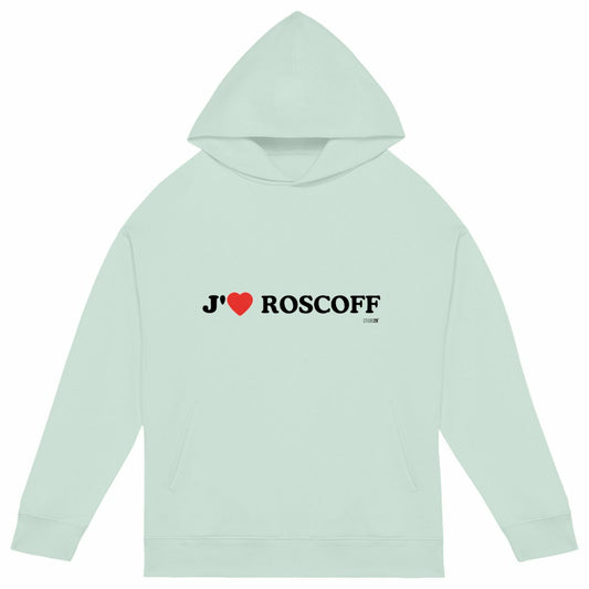 Sweat à capuche Oversized / J’aime Roscoff - face_vert